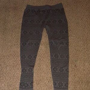 dip Charcoal Patterned Leggings